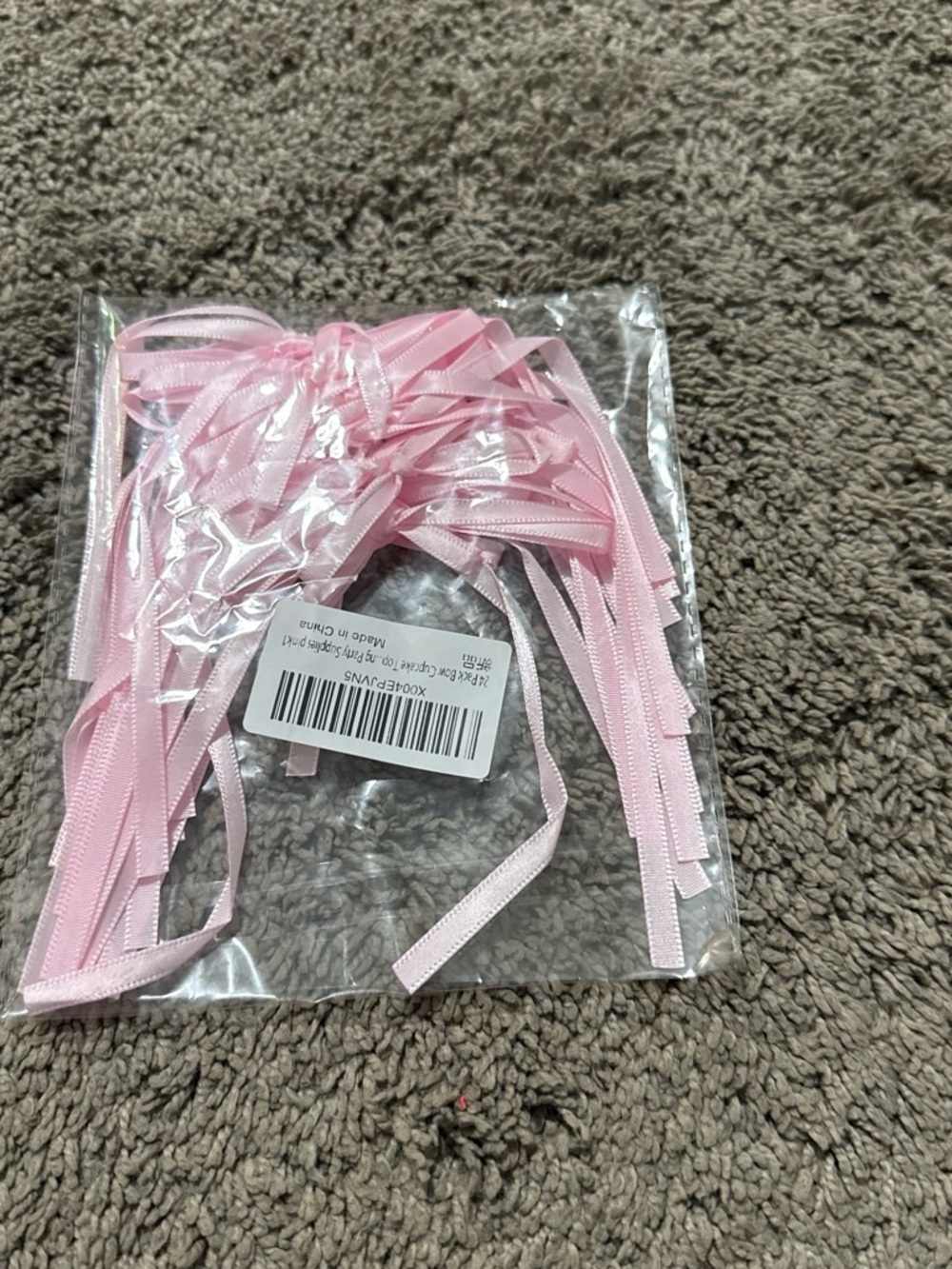 Pink Bows for Cake Decorating